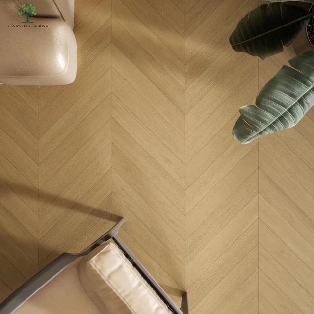 LWD-EB019 Gran oferta de parquet de roble chevron, parquet de ingeniería chevron