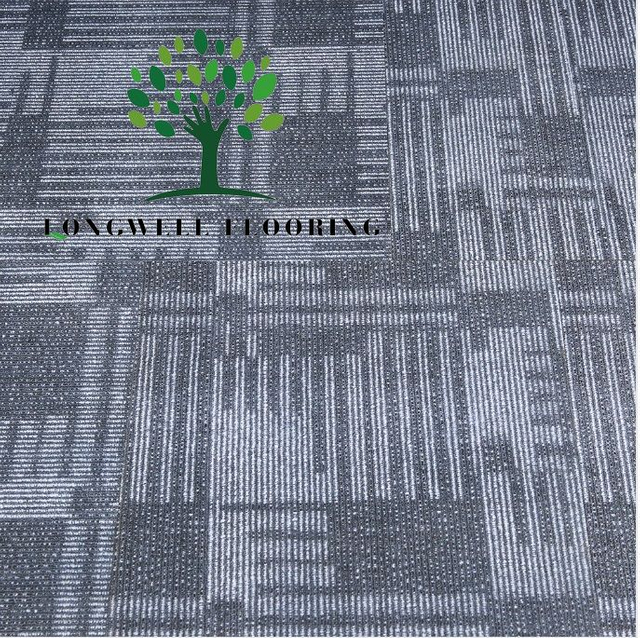 LWD-L44210 Piso de lujo de Lvt con parte trasera seca para sala de oficina con azulejos de vinilo