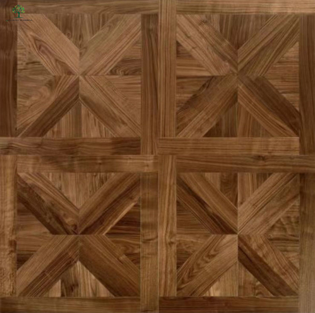 Baldosas de parquet de diseño geométrico LWD-EB030